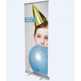 Rollup 85x200, cena promocyjna z wydrukiem Rollup 85x200, cena promocyjna z wydrukiem